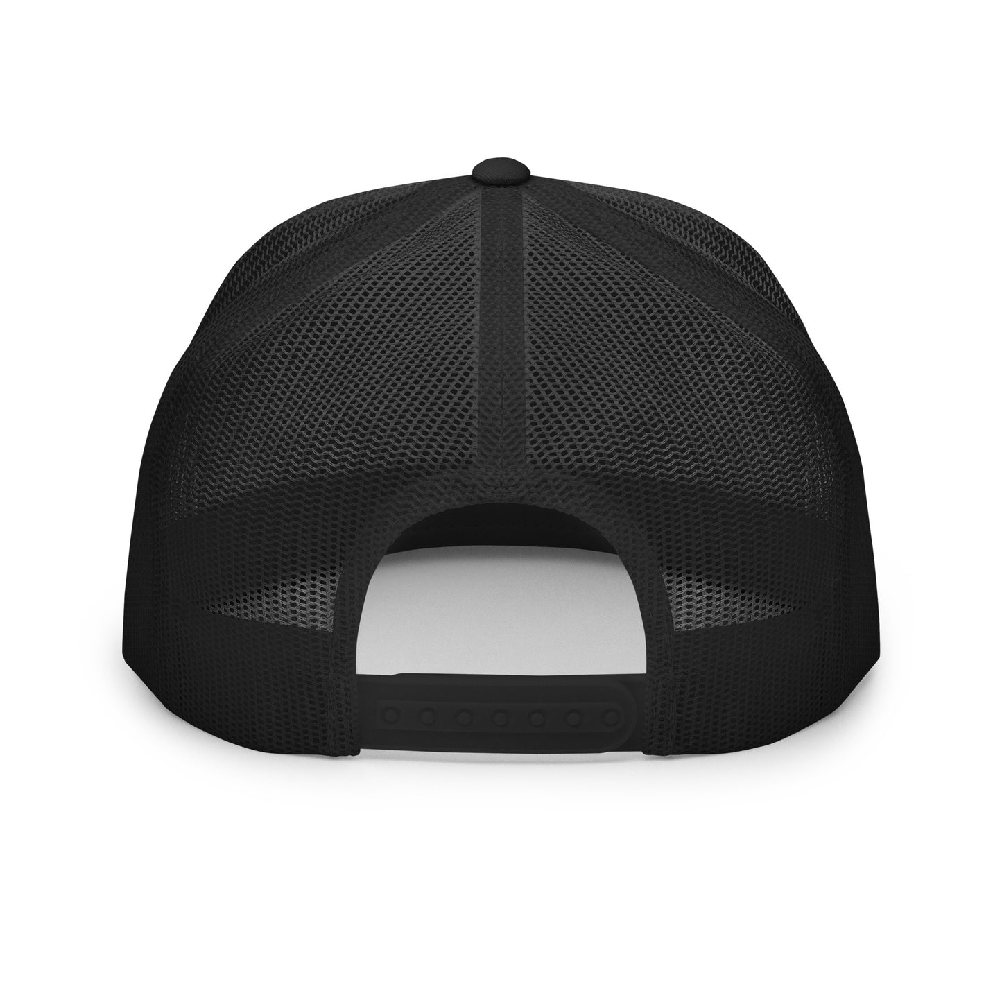 540 VA Area Code White Logo Trucker Cap