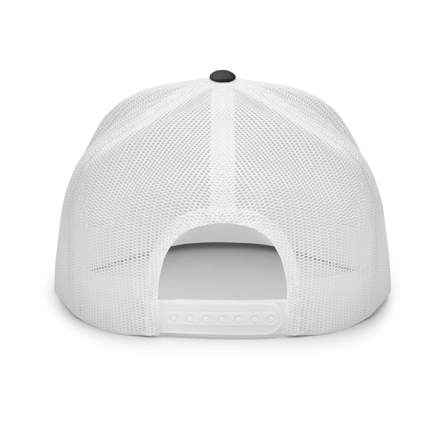 804 VA Area Code White Logo Trucker Cap