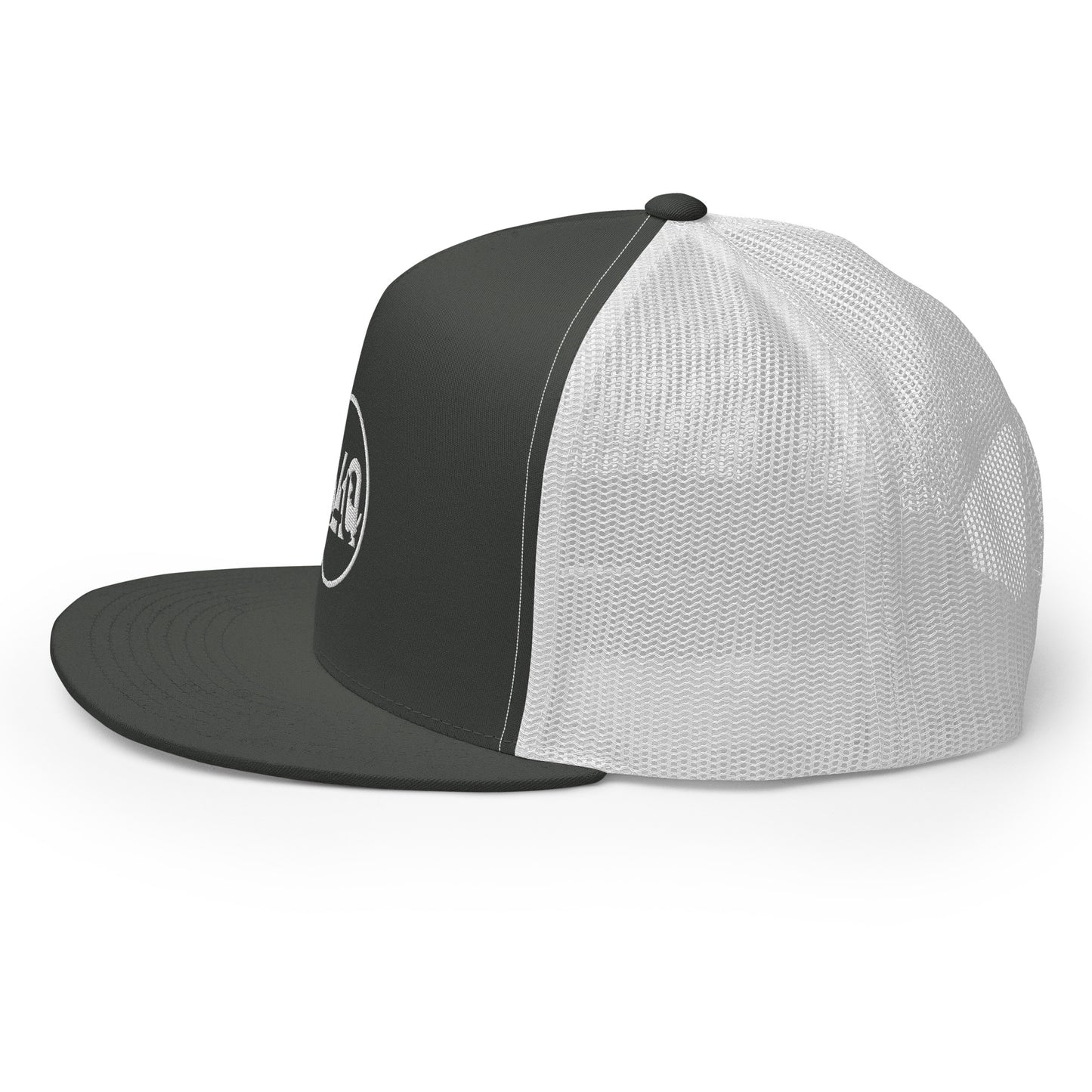 540 VA Area Code White Logo Trucker Cap
