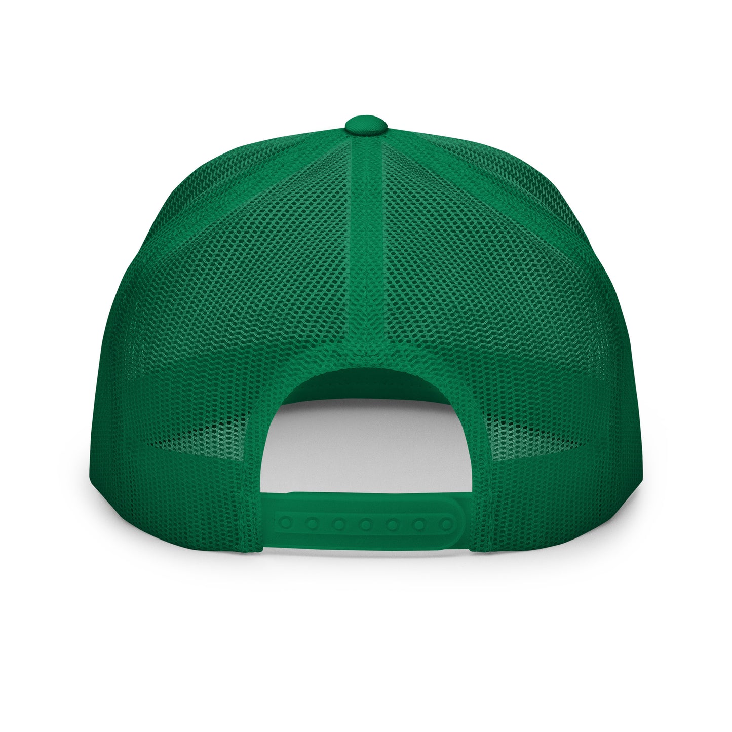 804 VA Area Code White Logo Trucker Cap