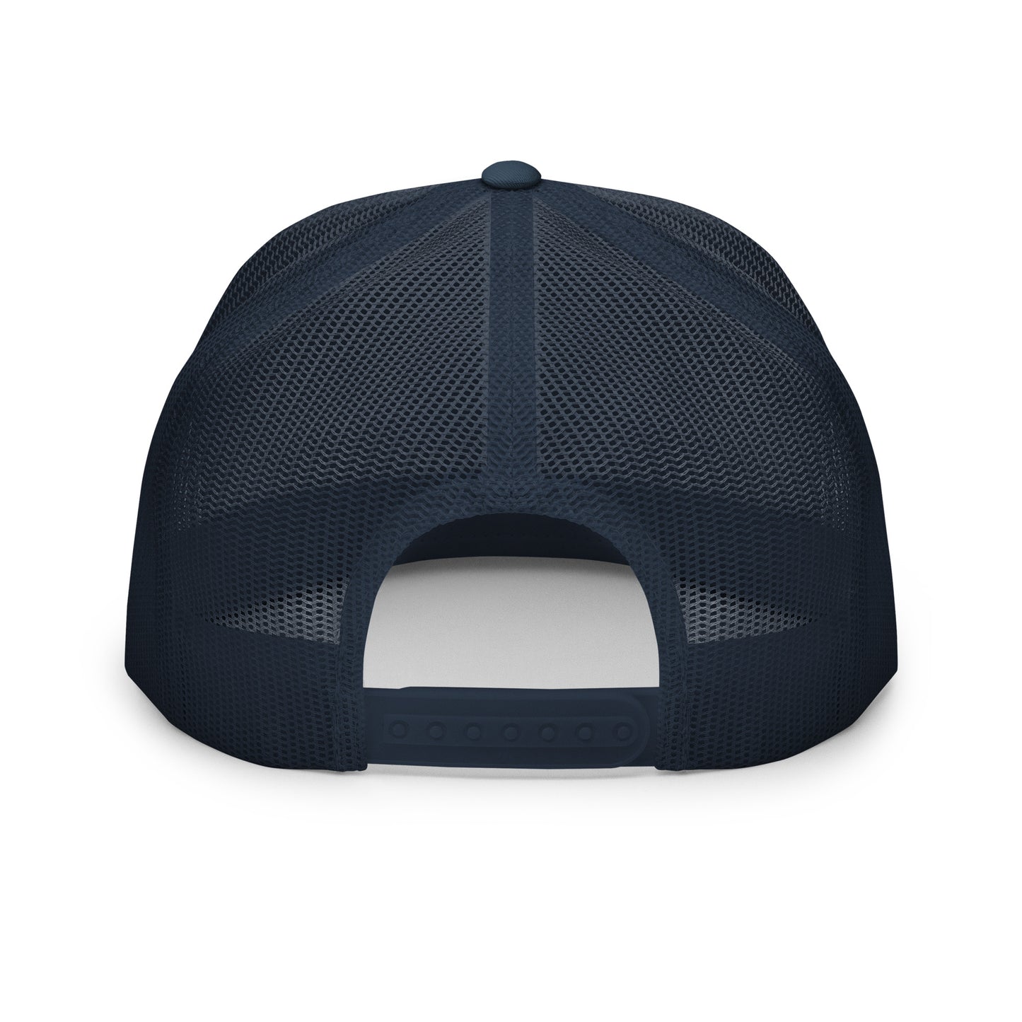 804 VA Area Code White Logo Trucker Cap