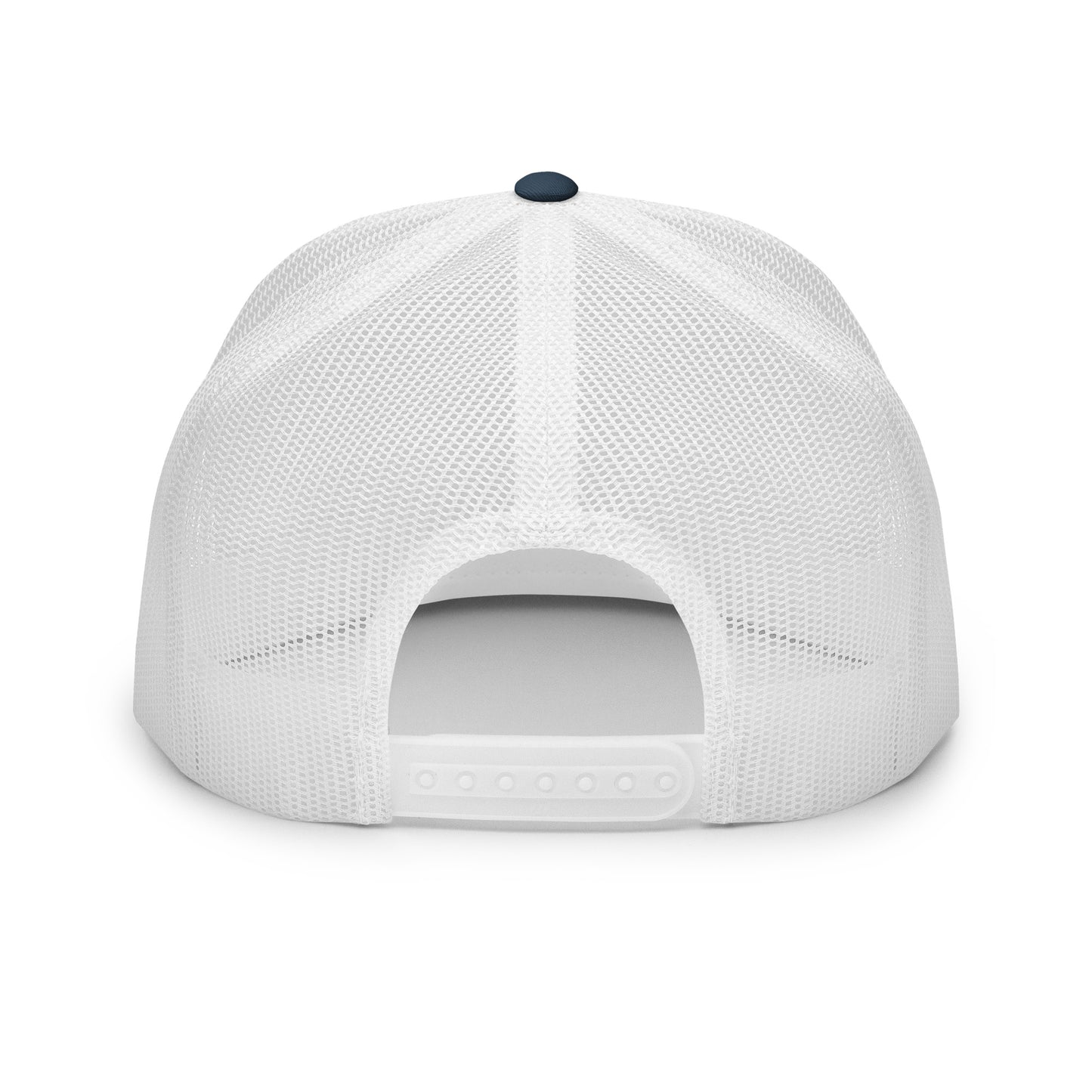 540 VA Area Code White Logo Trucker Cap