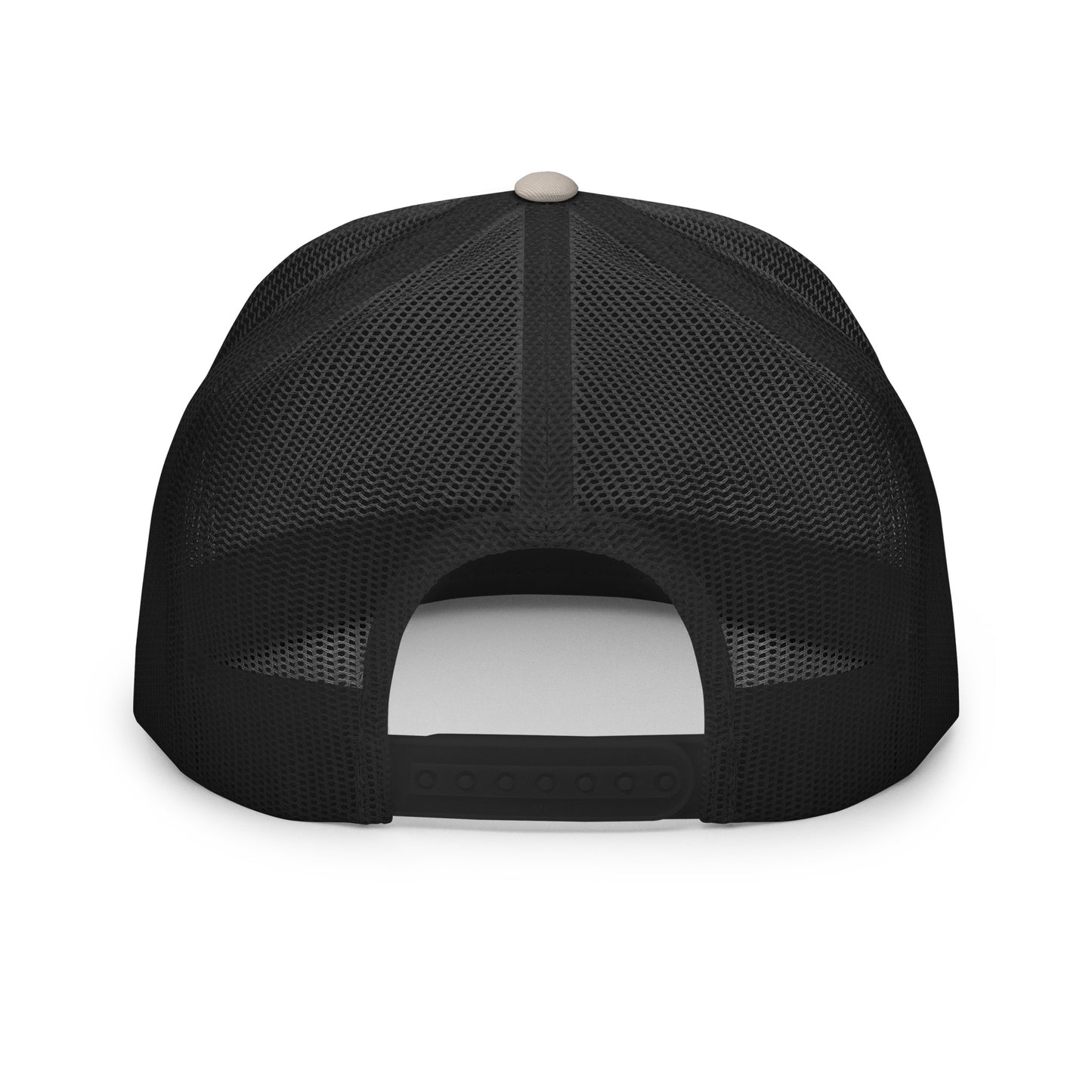 804 VA Area Code White Logo Trucker Cap