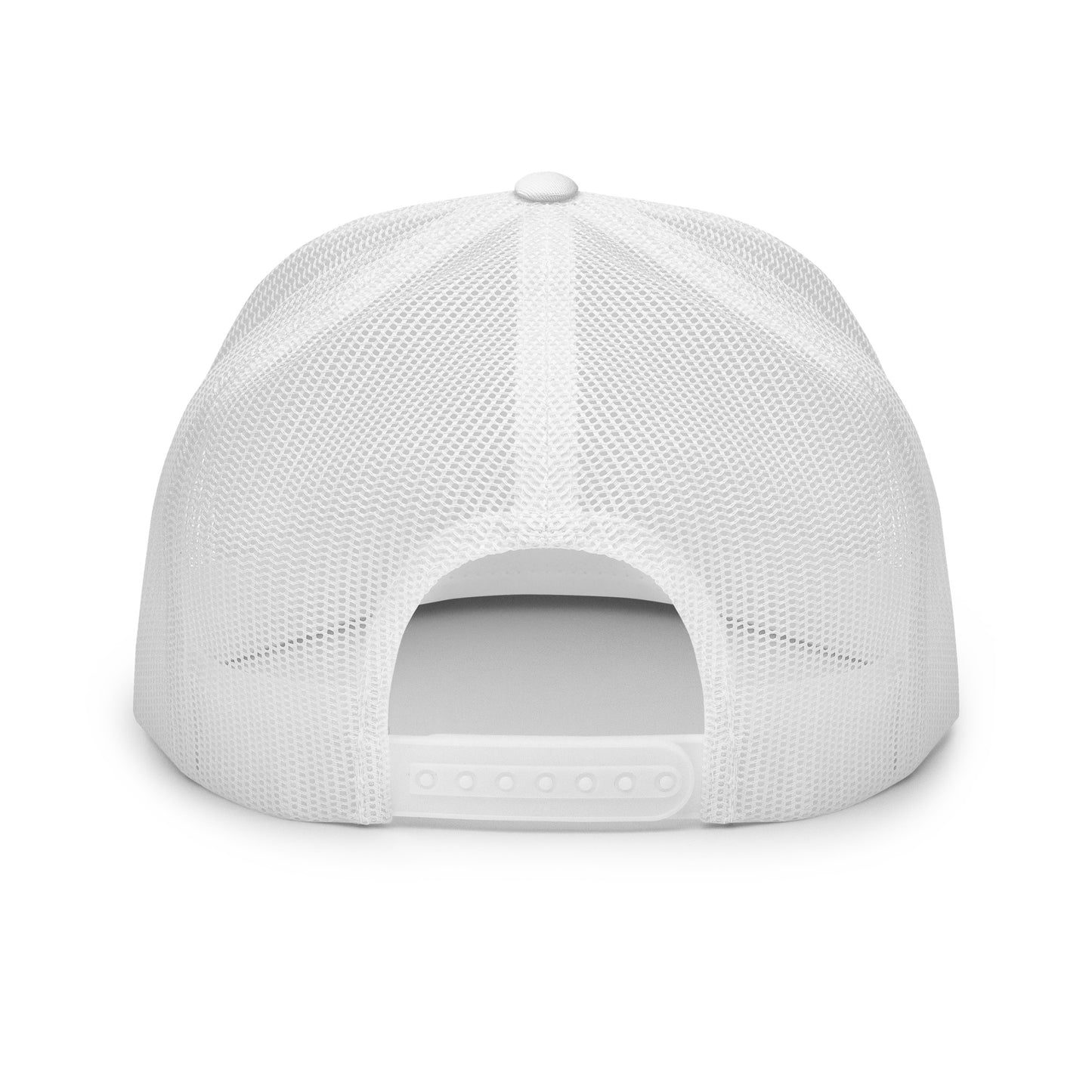 804 VA Area Code White Logo Trucker Cap